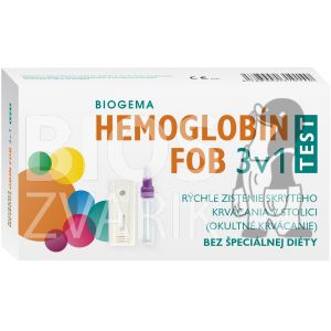 HEMOGLOBÍN TEST 3v1 na vyšetrenie skrytého krvácania v stolici