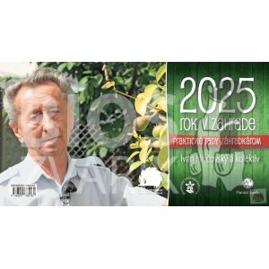 Stolový kalendár - Rok v záhrade 2025